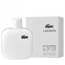 L.12.12 Blanc, By Lacoste - Perfume For Men -  Edt, 100 ML